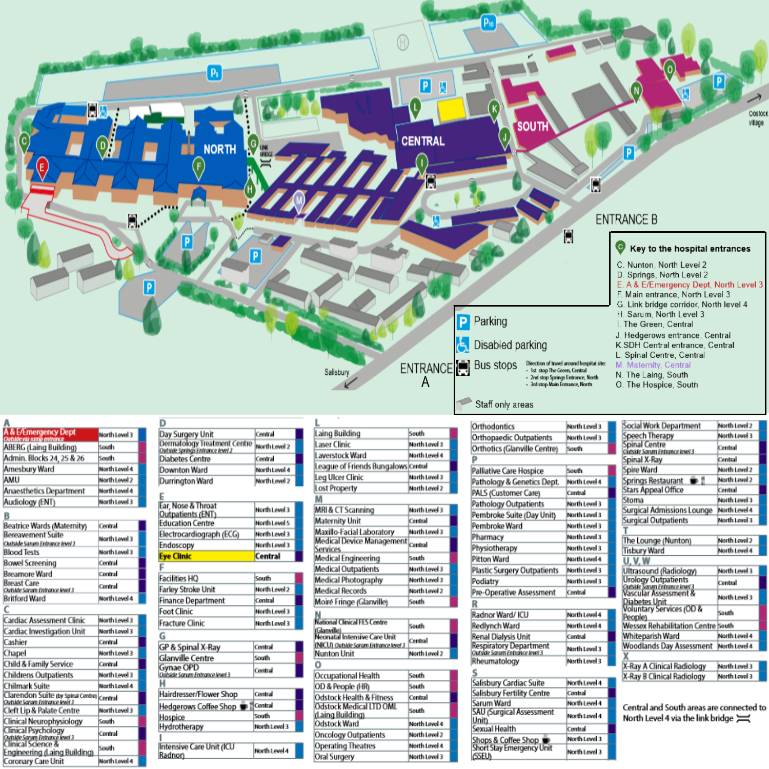 Salisbury Hospital   Edited Map 